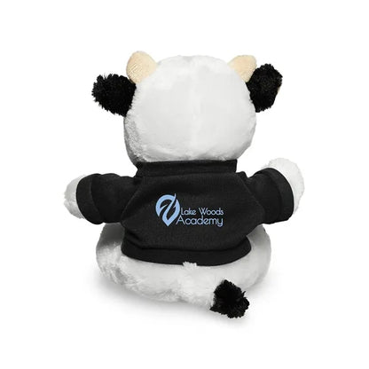 7" Plush Cow With T-Shirt