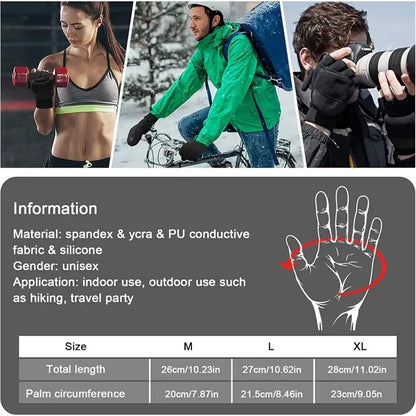 Fingerless Fleece Mittens Winter Gloves