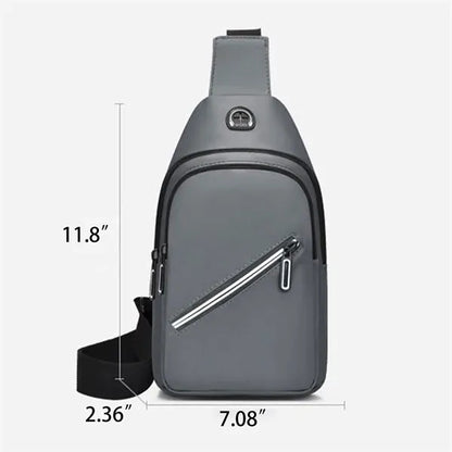 Multipurpose Strap Bag Backpack with Hole Hiking Shoulder