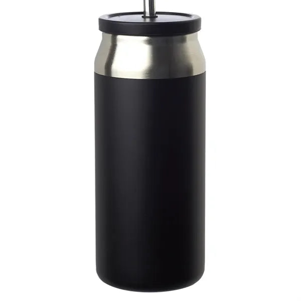 22 oz. Sydney Can Shaped Tumbler w/ Silicone Lid & Straw
