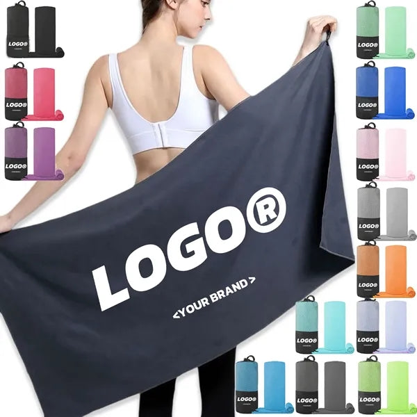 Beach Towel Quick Dry Absorbent Packable Travel  Camping