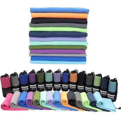 Beach Towel Quick Dry Absorbent Packable Travel  Camping