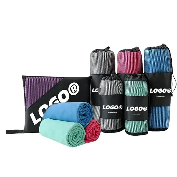 Beach Towel Quick Dry Absorbent Packable Travel  Camping