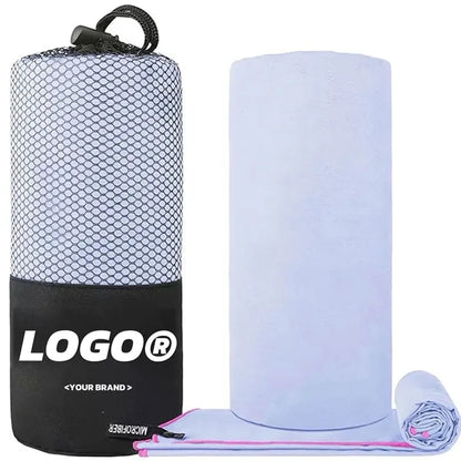 Beach Towel Quick Dry Absorbent Packable Travel  Camping