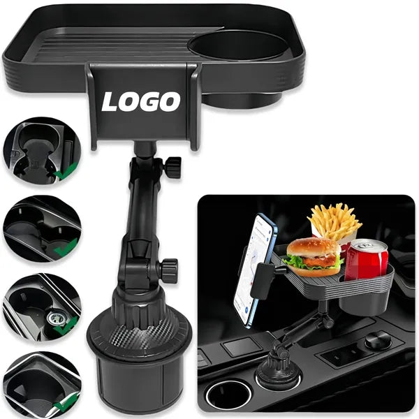4 In 1 Car Cup Holder Expansion Tray Phone Seat Suv Parts