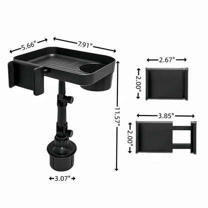 4 In 1 Car Cup Holder Expansion Tray Phone Seat Suv Parts