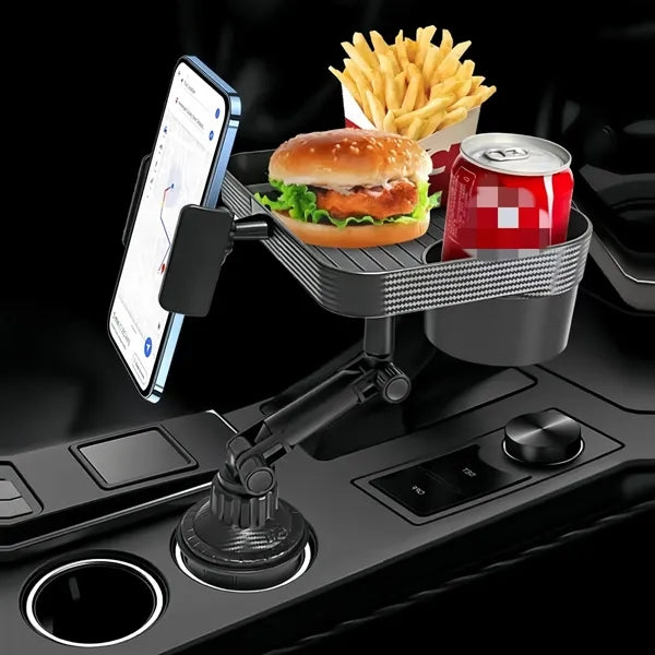 4 In 1 Car Cup Holder Expansion Tray Phone Seat Suv Parts