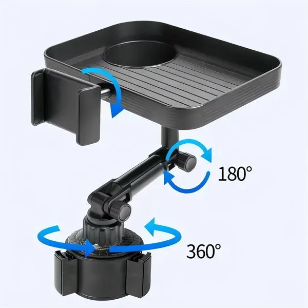 4 In 1 Car Cup Holder Expansion Tray Phone Seat Suv Parts