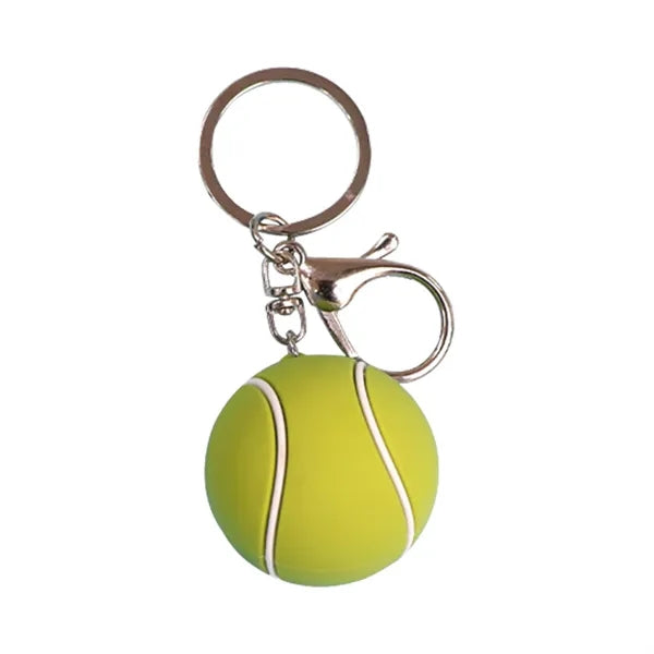 Sports Ball Shape Stress Reliever Keychain