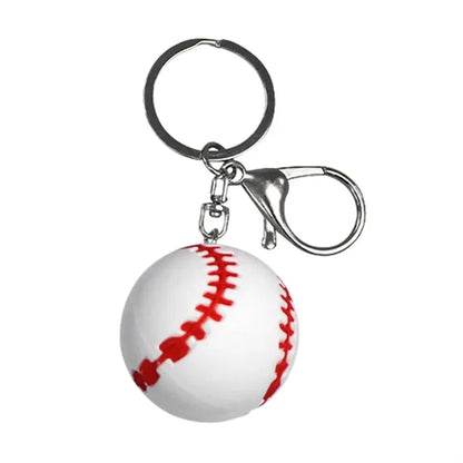 Sports Ball Shape Stress Reliever Keychain