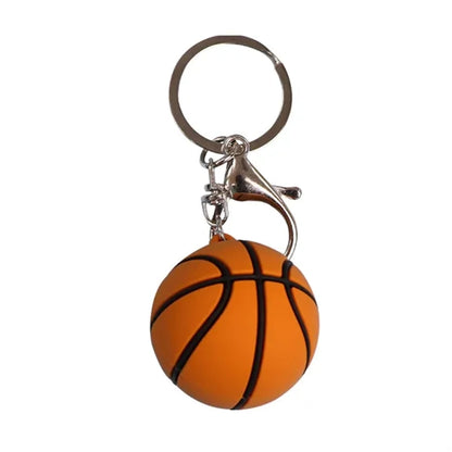 Sports Ball Shape Stress Reliever Keychain