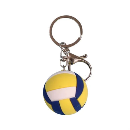 Sports Ball Shape Stress Reliever Keychain