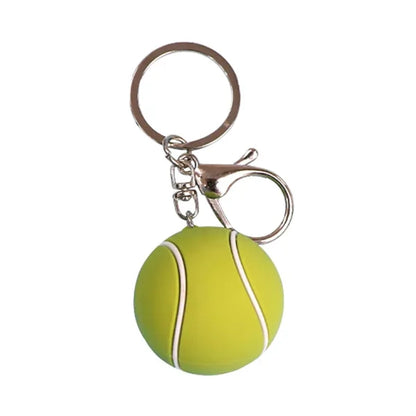 Sports Ball Shape Stress Reliever Keychain