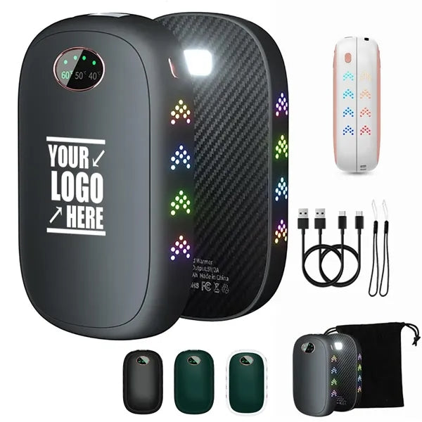 2 Pack Magnetic Hand Warmer 10000 mAh