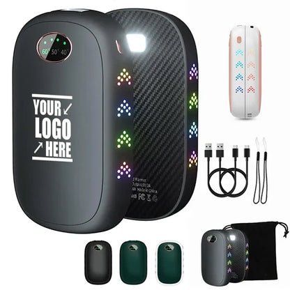 2 Pack Magnetic Hand Warmer 10000 mAh
