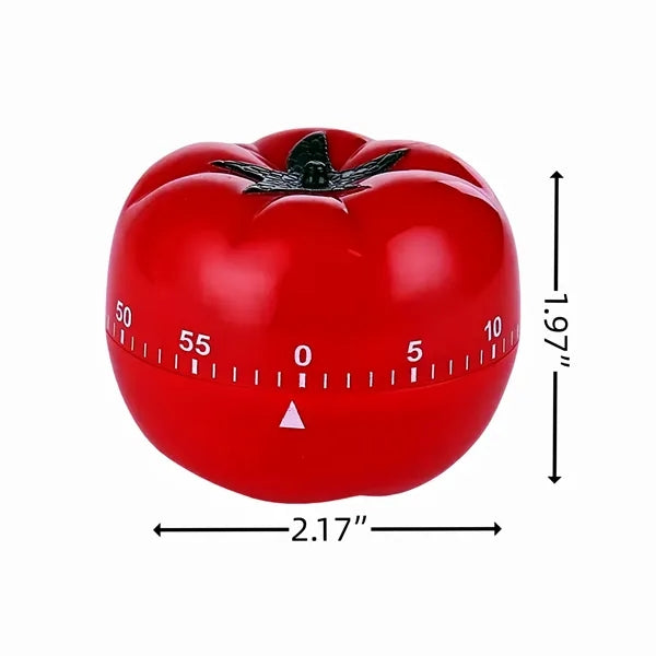 Kitchen timer 360 degrees rotating tomato shaped alarm clock