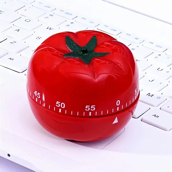 Kitchen timer 360 degrees rotating tomato shaped alarm clock