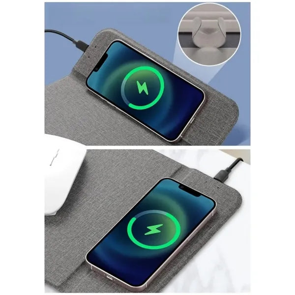 Creative Bracket Wireless Charging Computer Mouse Pad