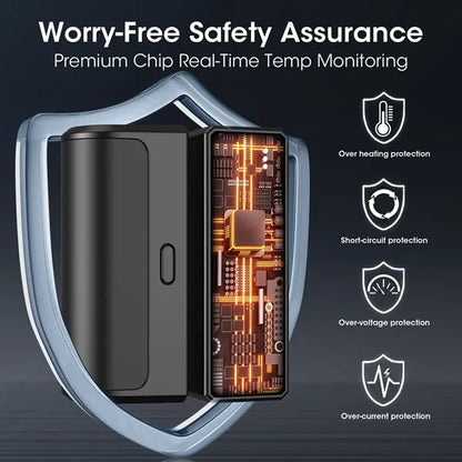 6000mAH Magnetic Hand Warmers Power Bank Rechargeable 2 Pack