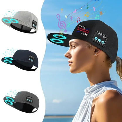 Music Street Sports Baseball Cap with Bluetooth Speaker
