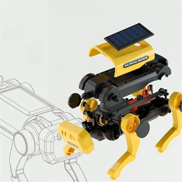 Solar-Powered Robot Dog