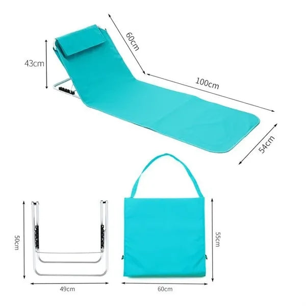 Portable Folding Lounger Beach Tanning Mat