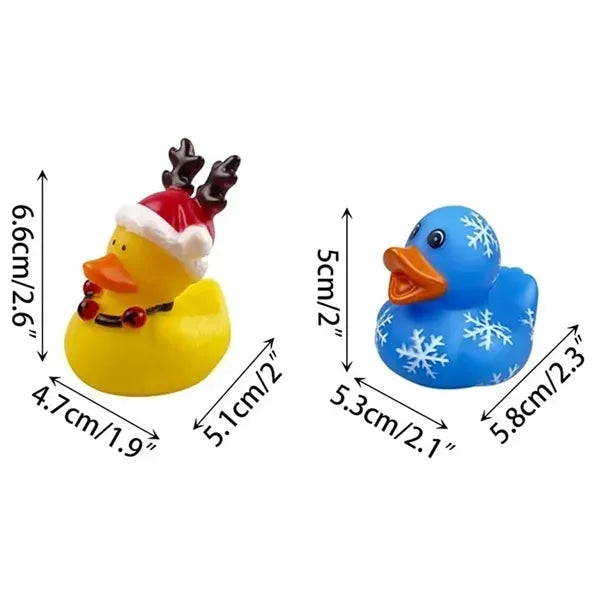 Christmas Rubber Duck Bath Toy