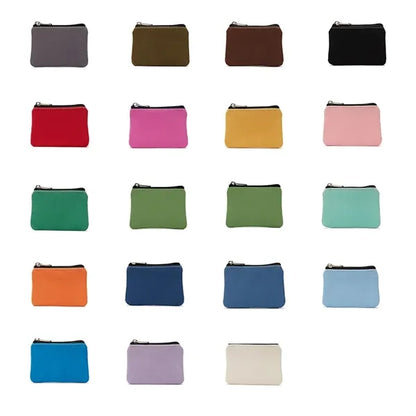 Cotton Canvas Small Coin Pouch