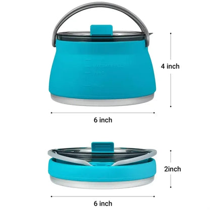 1L Collapsible Camping Kettle