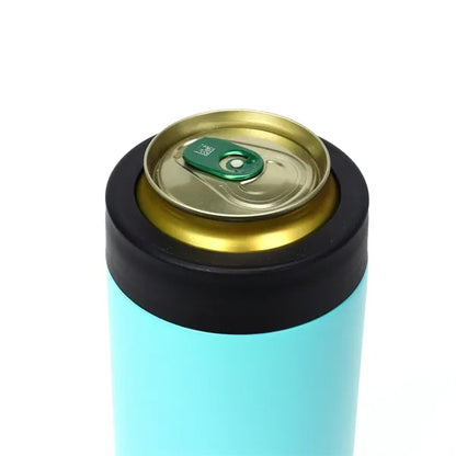 16oz Stainless Steel Slim Can Cooler Double Wall Insulated