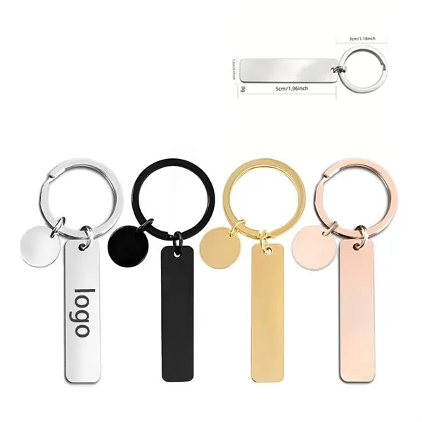 Laser Metal Keychain