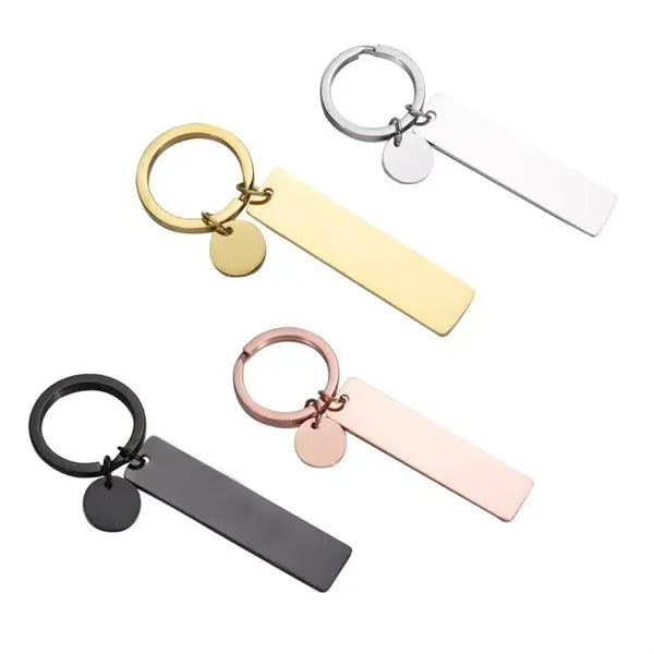Laser Metal Keychain
