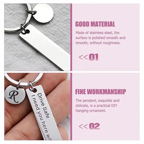 Laser Metal Keychain