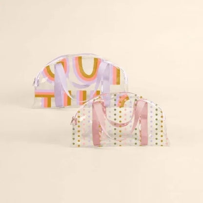MINI SOMEWHERE TOTE - CLEAR VINYL