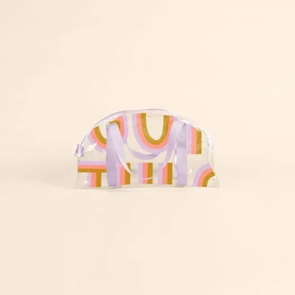 MINI SOMEWHERE TOTE - CLEAR VINYL