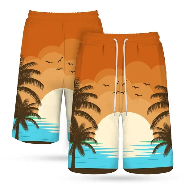 MEN'S FULL COLOR DYE SUBLIMATION BOARD SHORTS