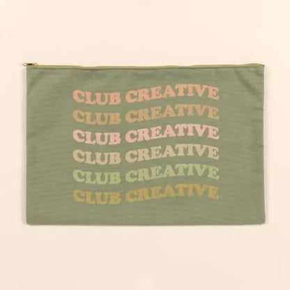 DOTTIE POUCH - 4CP PIGMENT DYED CANVAS
