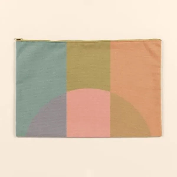DOTTIE POUCH - 4CP PIGMENT DYED CANVAS