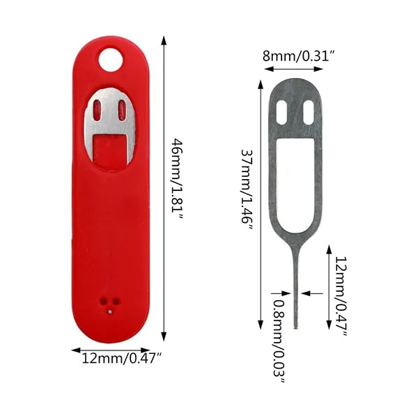 SIM Card Removal Tool Needle Opener Key Chain