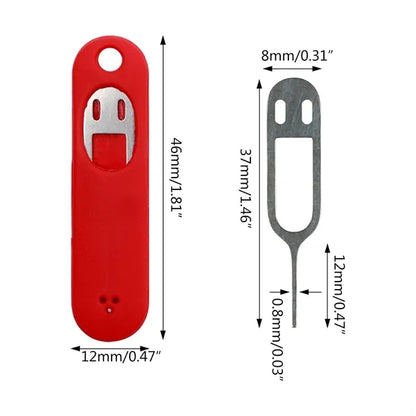 SIM Card Removal Tool Needle Opener Key Chain