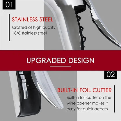 Stainless Steel Wine Bottle Opener
