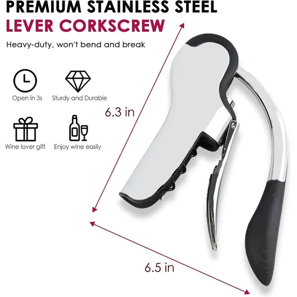 Stainless Steel Wine Bottle Opener