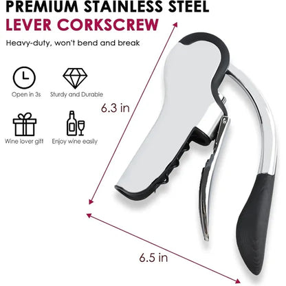 Stainless Steel Wine Bottle Opener