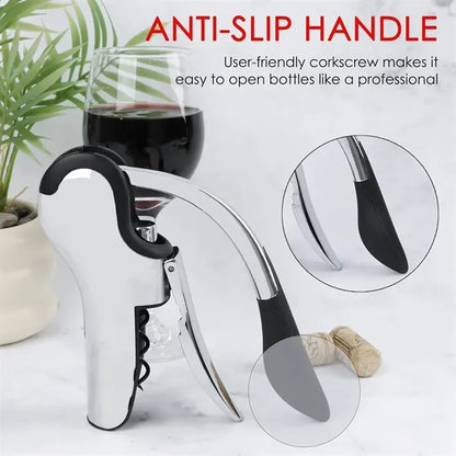 Stainless Steel Wine Bottle Opener