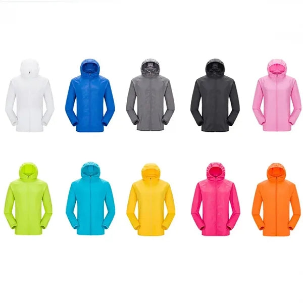 Sun Protection Hooded Jackets