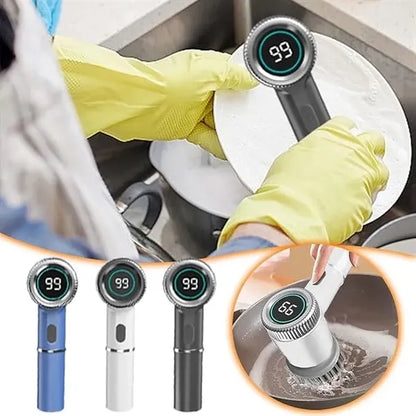 Electric Spin Scrubber Brush for Kitchen Cleaning