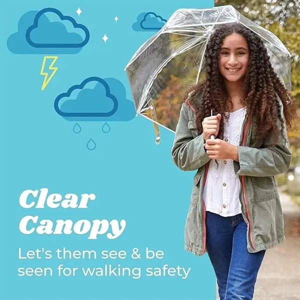 Clear Bubble Umbrella with Dome Canopy 32"