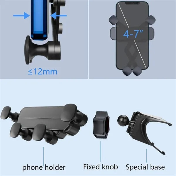 Car Gravity Cell Phone Holder