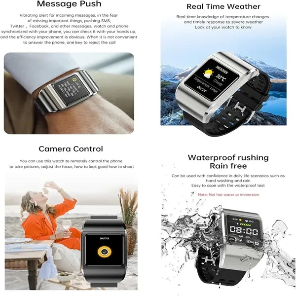 Smart Watch with Wireless Bluetooth Headset