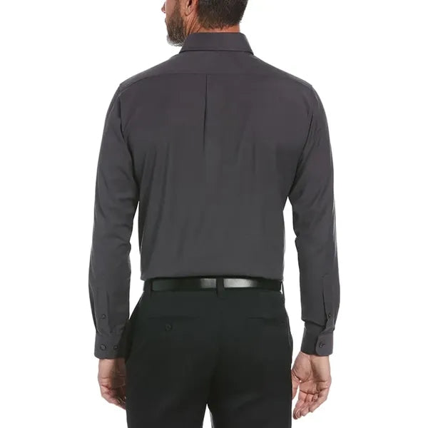 Perry Ellis Heathered Woven Shirt